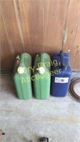 (3) Water Cans