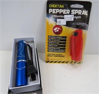 New- "Cheetah" Lipstick Stun Gun & Pepper Spray