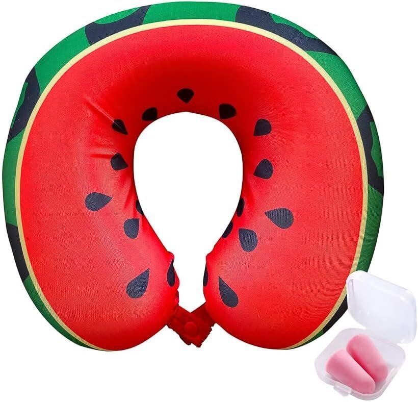 ProdigyOne Neck Pillow  Memory Foam  Watermelon