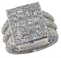 14kt Gold 4.00 ct Brilliant Diamond Ring