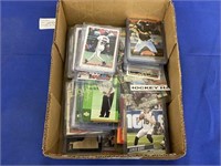 96 SPORT TRADING CARDS IN PLASTIC SLEEVES