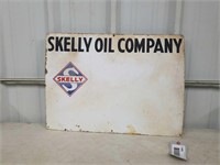SKELLY OIL COMPANY SIGN - 26 X 19