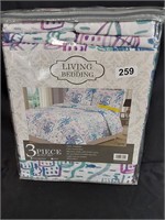 3 piece Full/Queen Quilt set