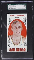 Rick Adelman Rookie SGC 6 Graded 1969 Topps Basket