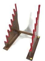 7 Gun Tabletop Long Gun Rack 25"H x 20"L x 19"W