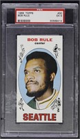 Bob Rule PSA 5 Graded 1969 Topps Basketball Card #