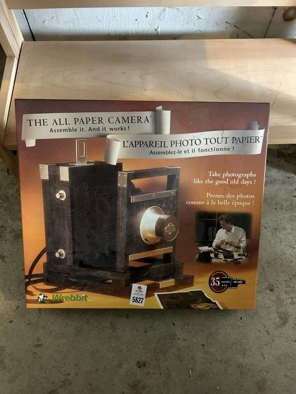 "The All Paper" Camera