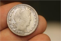 1892 Barber Quarter