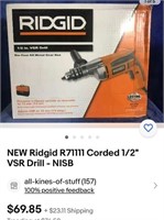 RIDGID 8 Amp Corded 1/2 in. Heavy-Duty Variable Sp