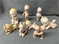 (8) Porcelain Kewpie Doll Figurines