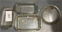 Vintage Pyrex baking pans
