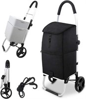 TICCI Shopping Cart Lightweight 2 Wheels
