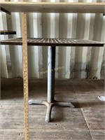 Antique Cast Iron Floor Grate Table