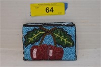 Barse Colorful Cherry Beaded Coin Purse