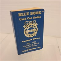 Kelly Blue Book Consumer Edition 1996