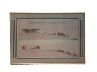 An Acropole D’Athenes Framed Print