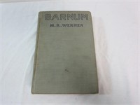 1926 -Barnum by M.R. Werner Circus- Hardcover Book