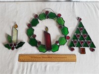 Stained Glass Christmas Decor