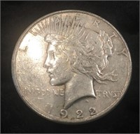1922 Peace Silver Dollar Lot B