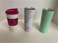 3 ct. - Travel Mugs (Indianapolis Colts & More)