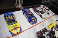 4 Die Cast Nascar Cars