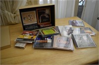 Box of CDs & Cassettes