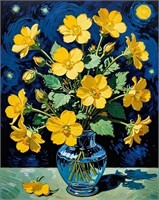 Primose Sunburst 1 Limited Edition Van Gogh LTD