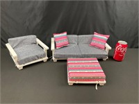 American Girl Doll Furniture Sofa and Chair