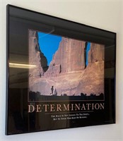 Set of two prints Goals and Determination Inspire