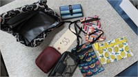 MISC SMALL PURSE LOT 1 IS A LUNCH BAG