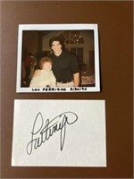 Autograph Lou Ferrigno The Incredible Hulk index