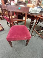 Set of 4 Inlaid Mahogany Regency Dining Chairs