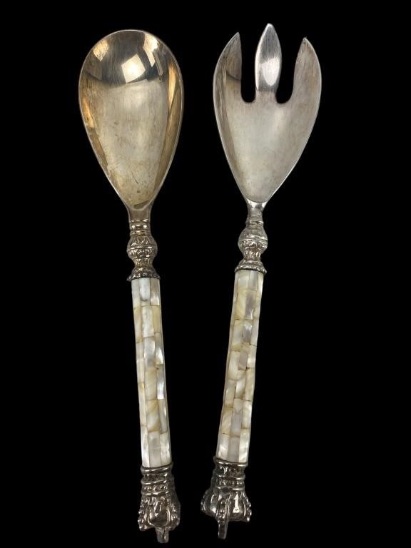 MCM Mother Of Pearl Manorisms Serving Silverware