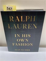 RALPH LAUREN IN HIS OWN FASHION BOOK