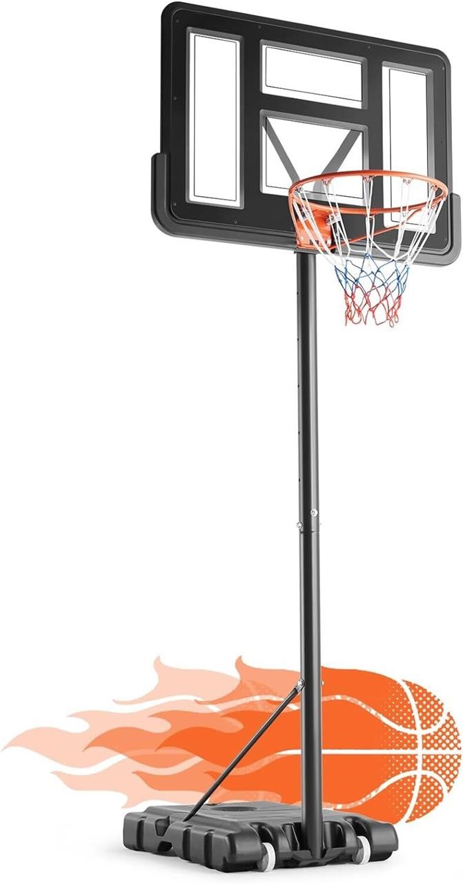 DUMOS 4.2-10ft Basketball Hoop