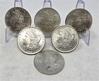 (6) 1883-O Silver Dollars Unc.