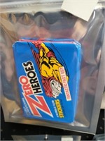 1983 Zero Heros 2 packs cards
