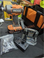 Ridgid 18v impact driver kit