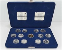 1992 RCM COMMEMORATIVE STERLING PROV. QUARTER SET