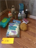 PERSONAL CARE ITEMS, LOTION, WIPES, ALCOHOL, ETC