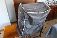 Lightweight Barbeque Cover. Grey.