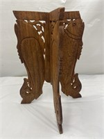 3-Legged Wooden Stand, Possible For Plants