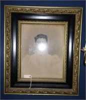 Lot #139 - Antique framed portrait