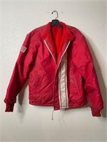 Vintage 1960s Red Racing Jacket