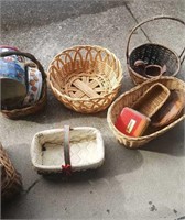 Baskets and tins
