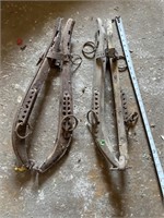 Antique horse harnesses.