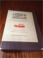 A Mirror For Americans 3 Vol. 1952 1st Ed.