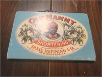 8.5x5.5 Ole Mammy Shortening Dixie Refining Co.