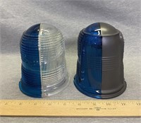 Vintage Glass Runway Light Covers  USA