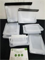 New 13-piece reusable Stand Up storage bags